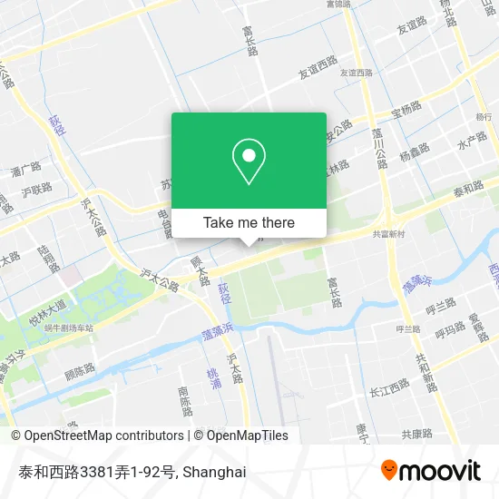 泰和西路3381弄1-92号 map