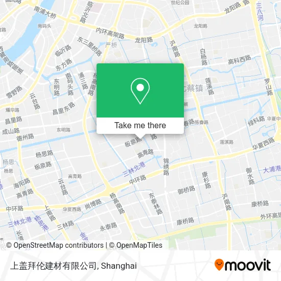 上盖拜伦建材有限公司 map