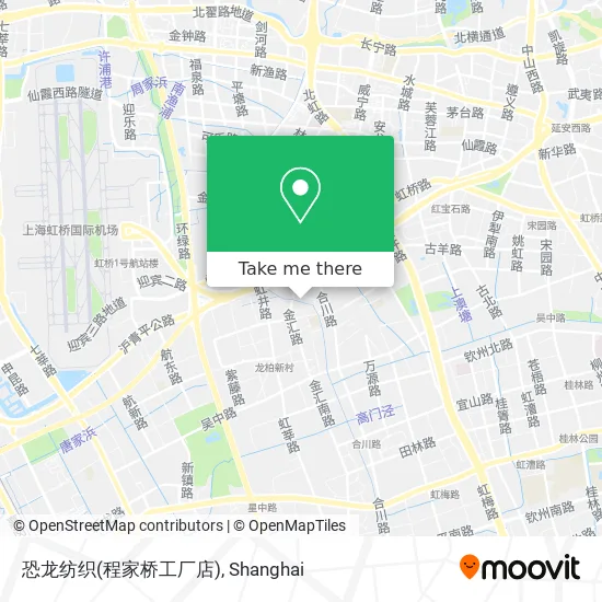 恐龙纺织(程家桥工厂店) map
