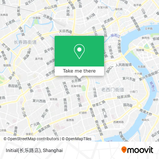 Initial(长乐路店) map