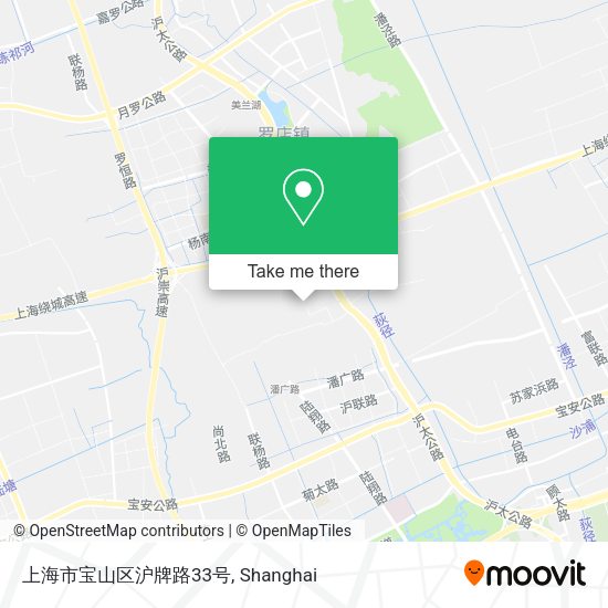 上海市宝山区沪牌路33号 map
