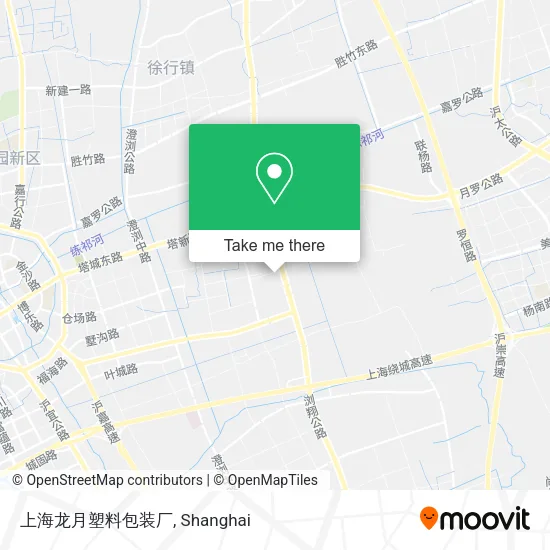 上海龙月塑料包装厂 map