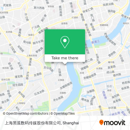 上海黑弧数码传媒股份有限公司 map