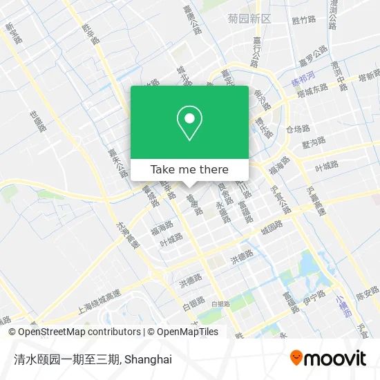 清水颐园一期至三期 map