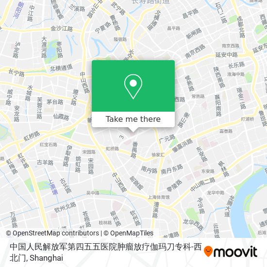 中国人民解放军第四五五医院肿瘤放疗伽玛刀专科-西北门 map