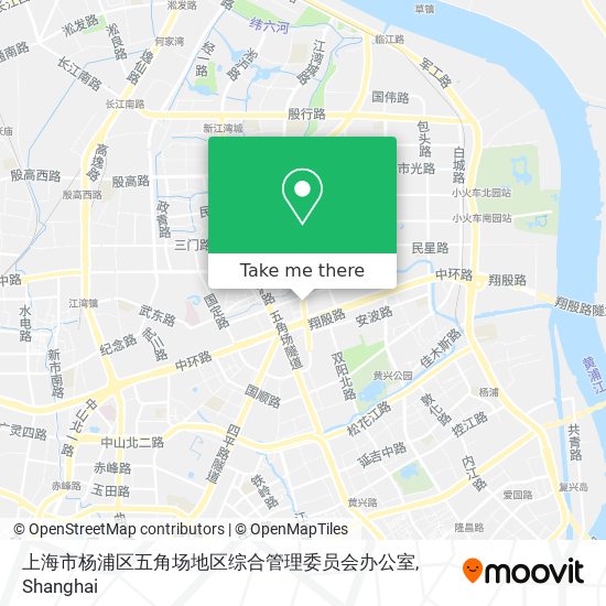 上海市杨浦区五角场地区综合管理委员会办公室 map