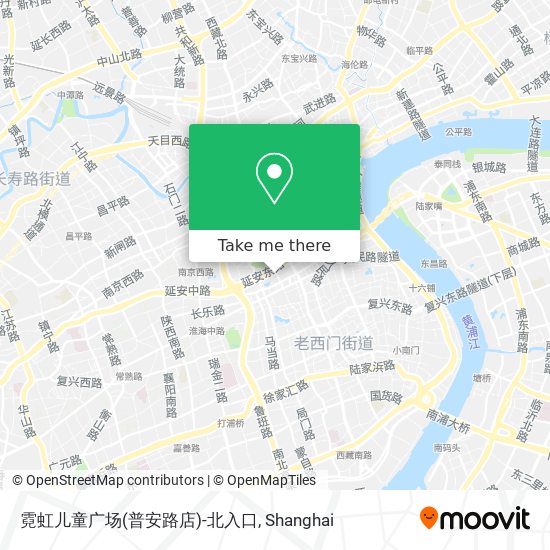 霓虹儿童广场(普安路店)-北入口 map