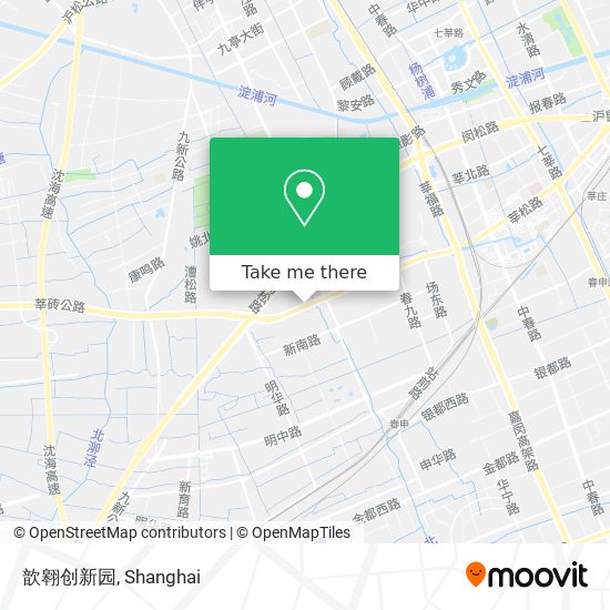 歆翱创新园 map