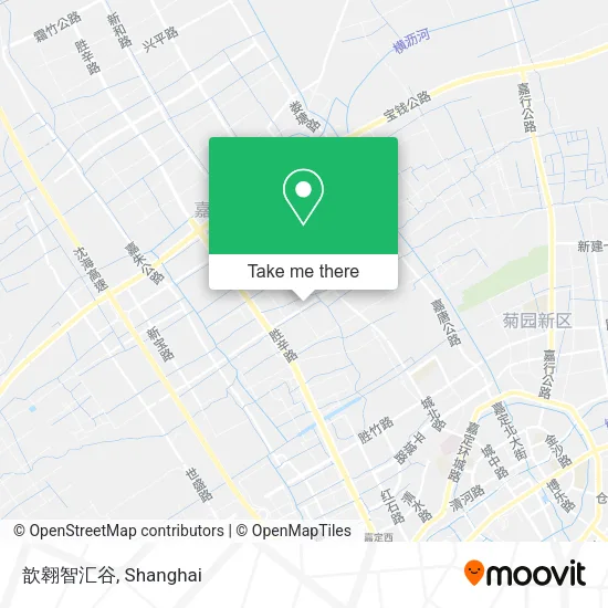 歆翱智汇谷 map