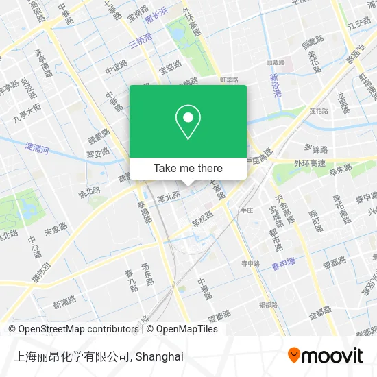 上海丽昂化学有限公司 map