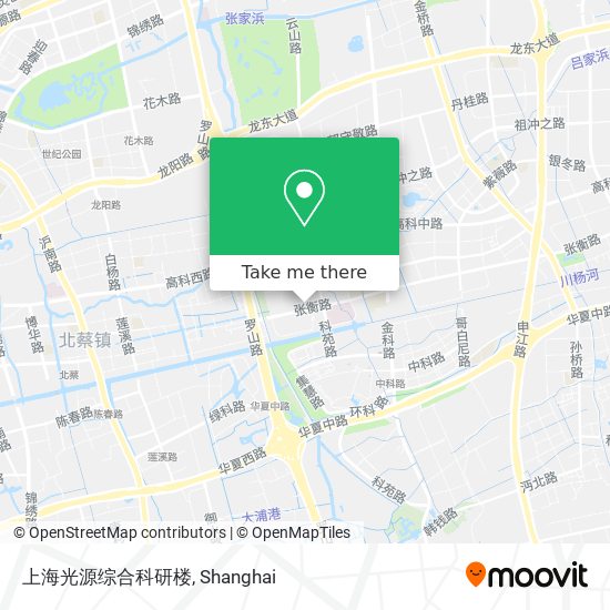 上海光源综合科研楼 map