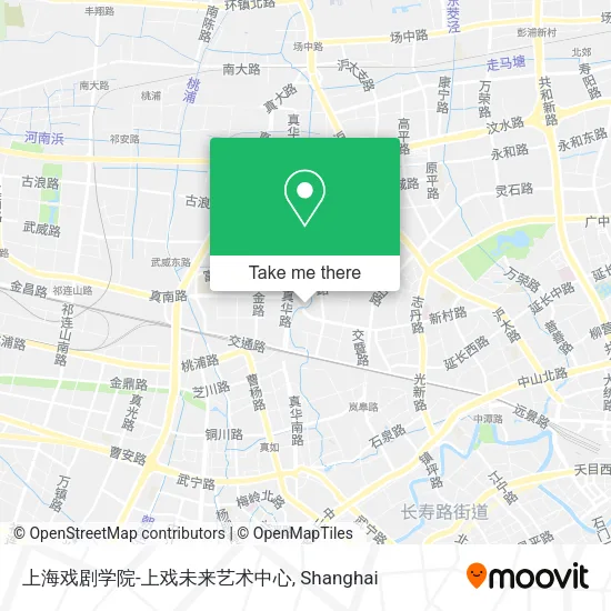 上海戏剧学院-上戏未来艺术中心 map
