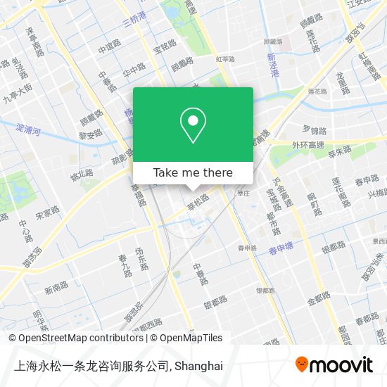 上海永松一条龙咨询服务公司 map