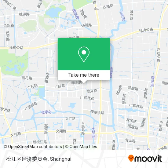 松江区经济委员会 map