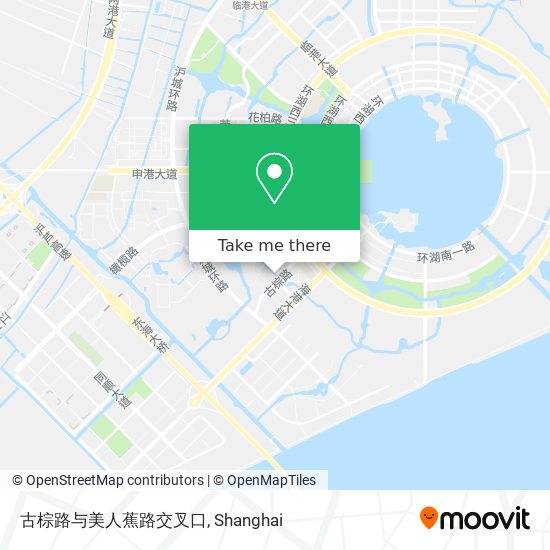 古棕路与美人蕉路交叉口 map