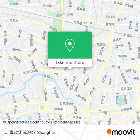 老母鸡汤咸泡饭 map