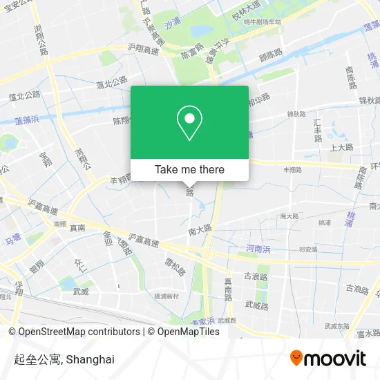 起垒公寓 map