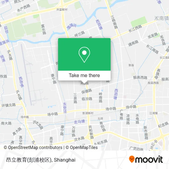 昂立教育(彭浦校区) map