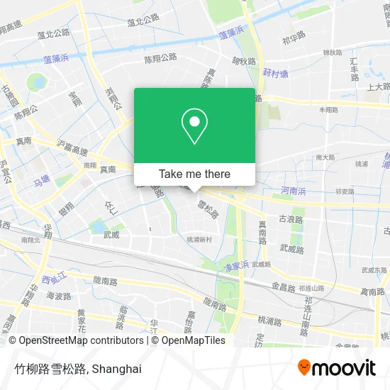 竹柳路雪松路 map