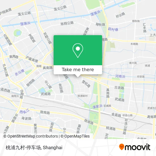 桃浦九村-停车场 map