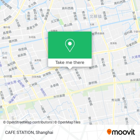 CAFE STATION map