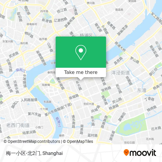 梅一小区-北2门 map