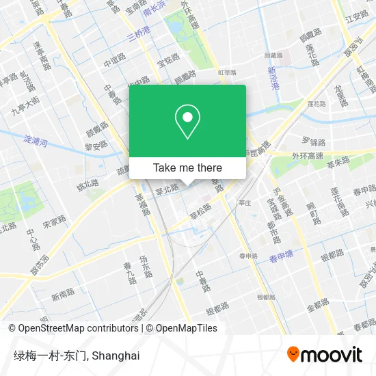 绿梅一村-东门 map