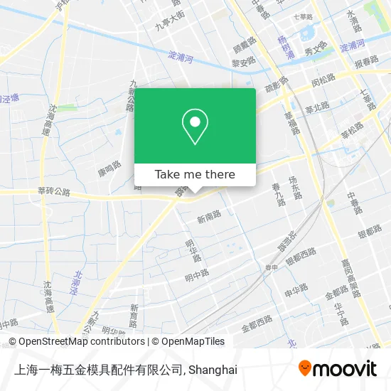 上海一梅五金模具配件有限公司 map
