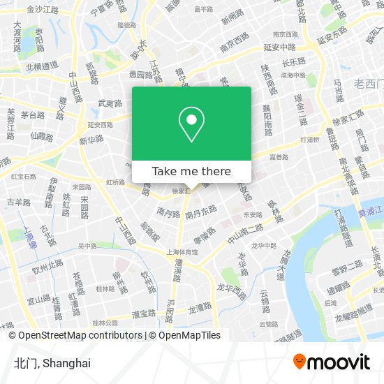北门 map