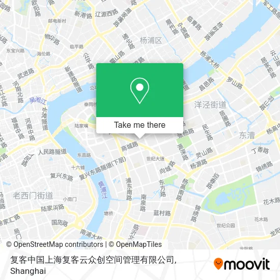 复客中国上海复客云众创空间管理有限公司 map
