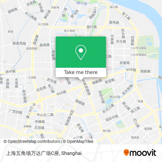 上海五角场万达广场C座 map