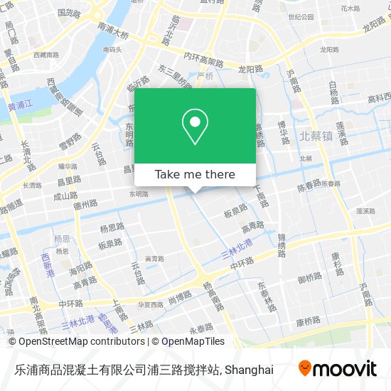 乐浦商品混凝土有限公司浦三路搅拌站 map