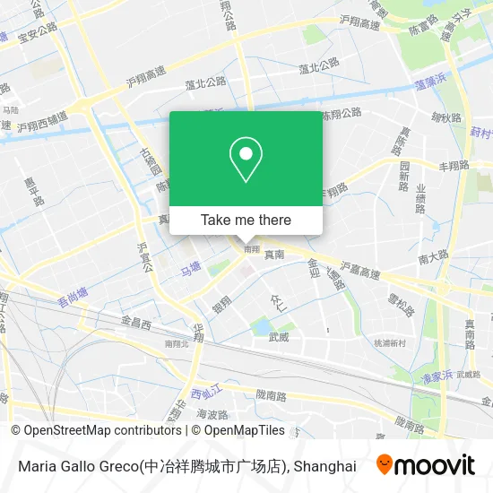 Maria Gallo Greco(中冶祥腾城市广场店) map