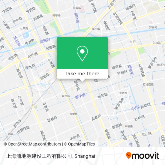 上海浦地源建设工程有限公司 map