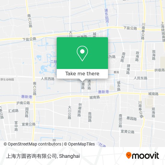 上海方圆咨询有限公司 map