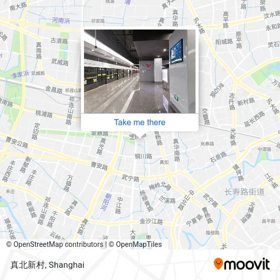 真北新村 map