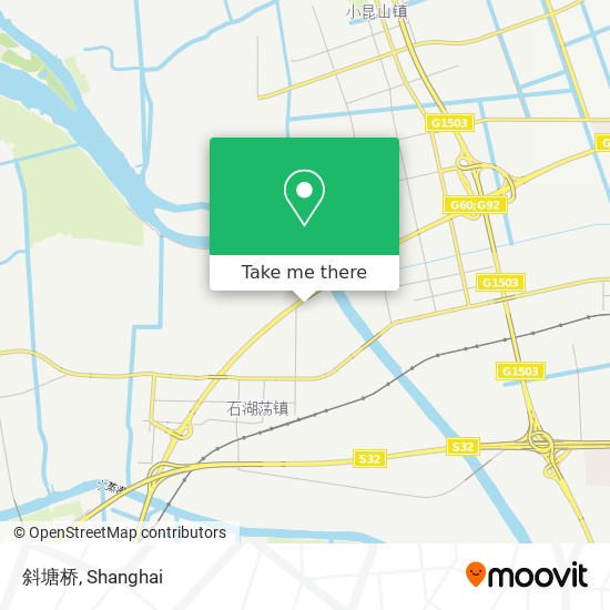 斜塘桥 map