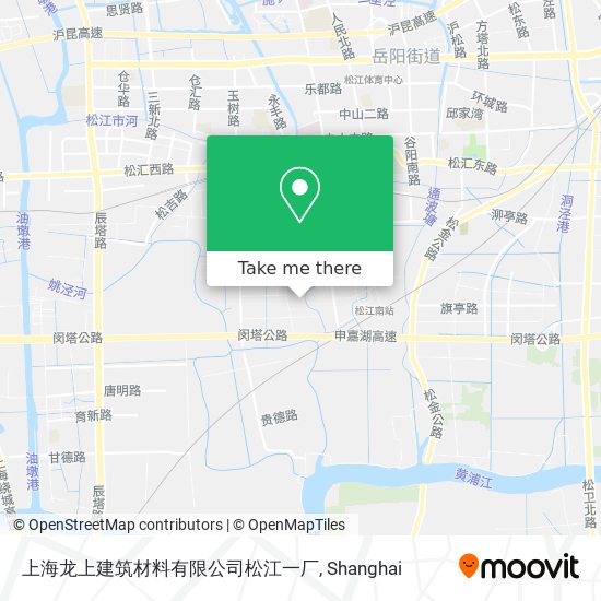 上海龙上建筑材料有限公司松江一厂 map