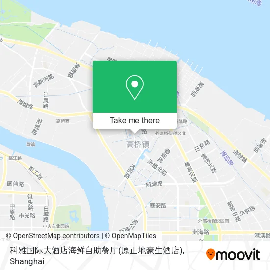 科雅国际大酒店海鲜自助餐厅(原正地豪生酒店) map
