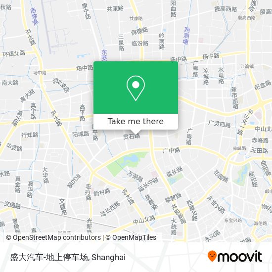 盛大汽车-地上停车场 map