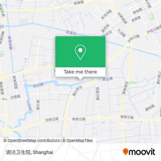 泗泾卫生院 map