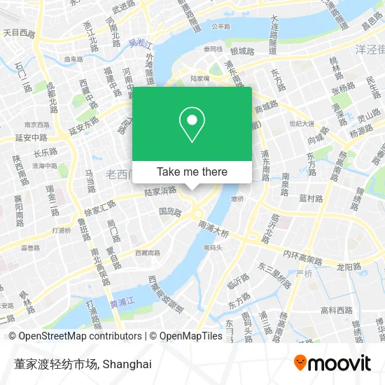 董家渡轻纺市场 map