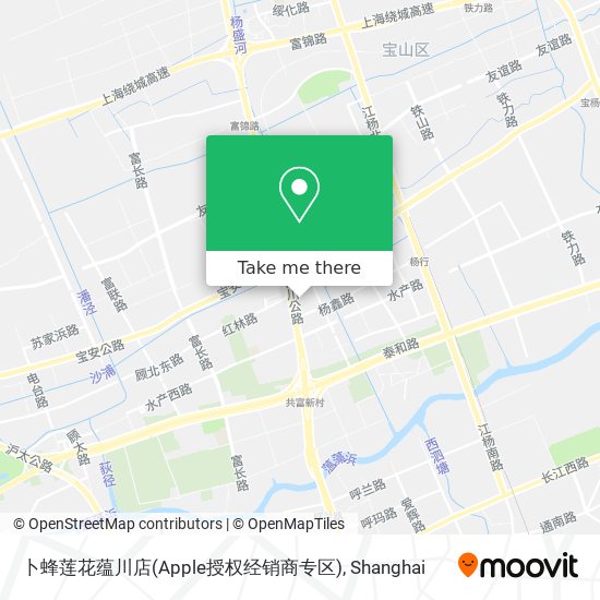 卜蜂莲花蕴川店(Apple授权经销商专区) map