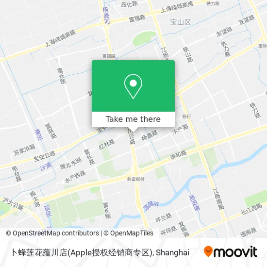 卜蜂莲花蕴川店(Apple授权经销商专区) map