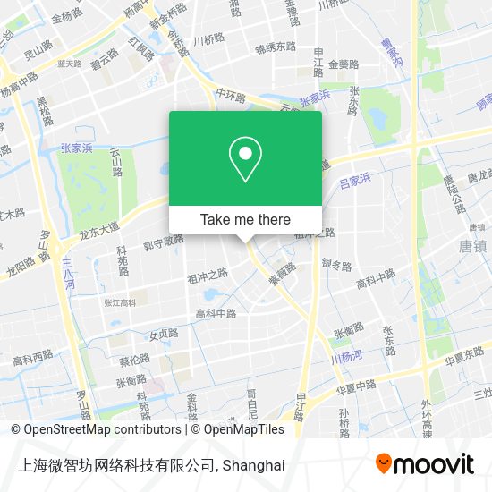 上海微智坊网络科技有限公司 map