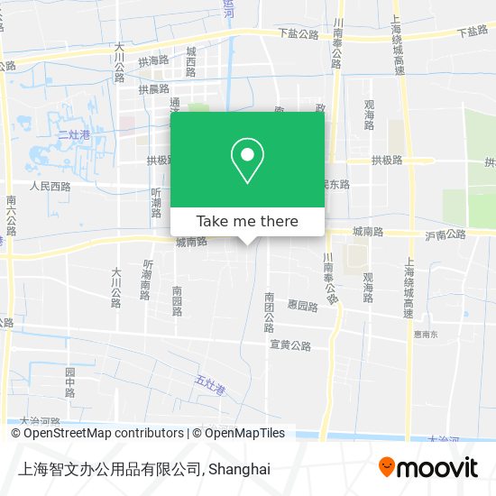 上海智文办公用品有限公司 map
