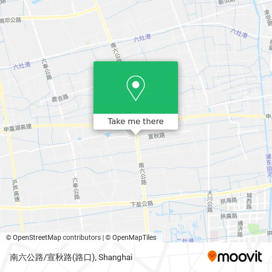 南六公路/宣秋路(路口) map