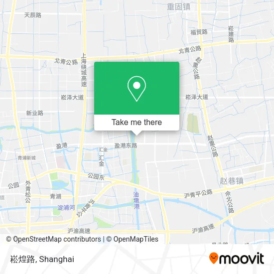 崧煌路 map
