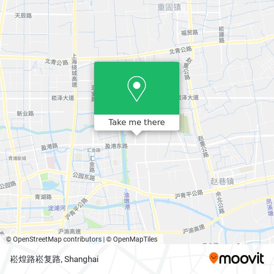 崧煌路崧复路 map