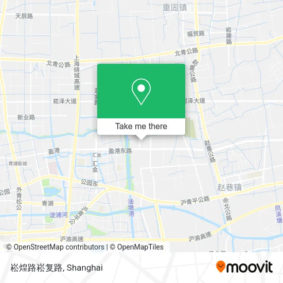 崧煌路崧复路 map